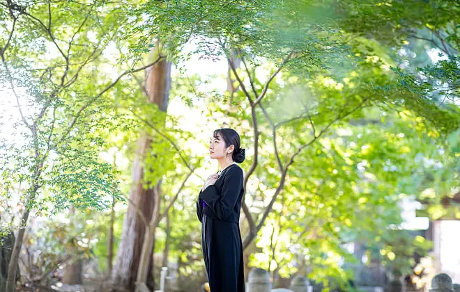  個別墓地の画像